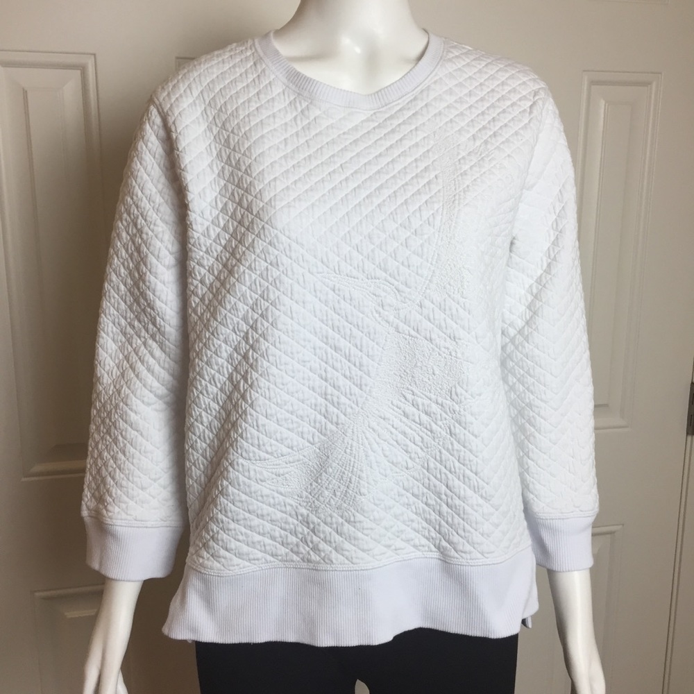 Banana Republic | Quilted Crane | Sweatshirt | M